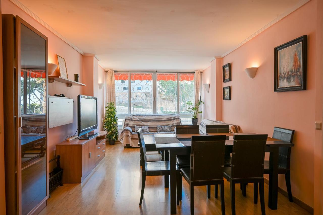 בנידורם Beautiful Parque Loix 4 Bedroom Apartment Shared Pool, Tennis Court מראה חיצוני תמונה